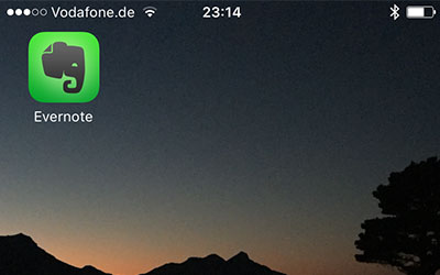 App Evernote – alle (Medizin-) Informationen an einer Stelle