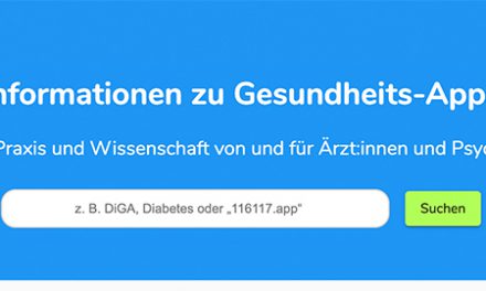 kvappradar: Neues Gesundheits-App Verzeichnis